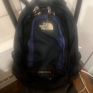 The North Face Black and Blue Men's Backpack  jester